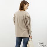 袖タックロングスリーブカットソー | A.NATALY | 詳細画像5