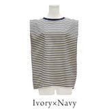 天竺ボーダーショルダータックプルオーバー | A.NATALY | 詳細画像7 