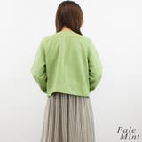 フェイクレザーノーカラージャケット | A.NATALY | 詳細画像5