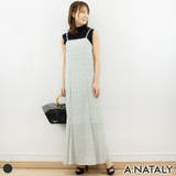 アイボリー | 小花柄マーメイドキャミワンピース | A.NATALY
