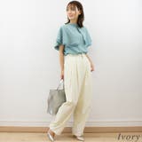 クレープタックパンツ | A.NATALY | 詳細画像3