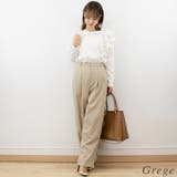 クレープタックパンツ | A.NATALY | 詳細画像5