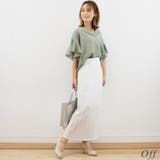 カットレースストレートスカート | A.NATALY | 詳細画像3 