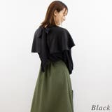 バックリボンケープブラウス | A.NATALY | 詳細画像7 