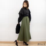 バックリボンケープブラウス | A.NATALY | 詳細画像8 