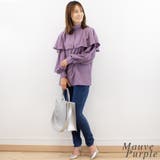 バックリボンケープブラウス | A.NATALY | 詳細画像2 