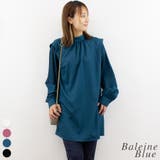 バレーヌブルー | プリーツスリーブブラウス | A.NATALY