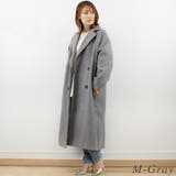 フェイクウールダブルチェスターコート | A.NATALY | 詳細画像3