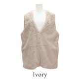 フェイクファーミドル丈ジレ | A.NATALY | 詳細画像9