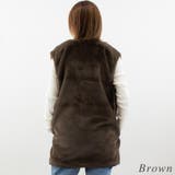 フェイクファーミドル丈ジレ | A.NATALY | 詳細画像5