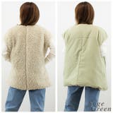 リングファー×オフトンリバーシブルベスト | A.NATALY | 詳細画像13 