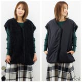 リングファー×オフトンリバーシブルベスト | A.NATALY | 詳細画像16 