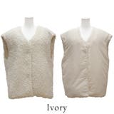 リングファー×オフトンリバーシブルベスト | A.NATALY | 詳細画像21 