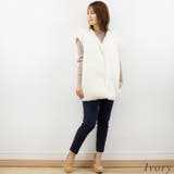 リングファー×オフトンリバーシブルベスト | A.NATALY | 詳細画像4 