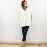 リングファー×オフトンリバーシブルベスト | A.NATALY | 詳細画像5 