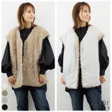 リングファー×オフトンリバーシブルベスト | A.NATALY | 詳細画像6 