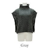 モヘアタッチケーブルクロップドベスト | A.NATALY | 詳細画像11