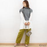 モヘアタッチケーブルクロップドベスト | A.NATALY | 詳細画像2