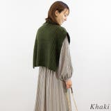 モヘアタッチケーブルクロップドベスト | A.NATALY | 詳細画像5