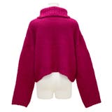 起毛糸ハーフジップニット | A.NATALY | 詳細画像14 