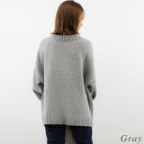 ミックス糸チュニックニット | A.NATALY | 詳細画像7 