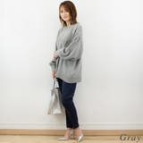 ミックス糸チュニックニット | A.NATALY | 詳細画像8 