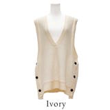 ブークレサイドボタンベスト | A.NATALY | 詳細画像10 