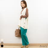 ブークレサイドボタンベスト | A.NATALY | 詳細画像6 