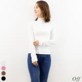 オフ | 起毛糸メローデザインプルオーバー | A.NATALY