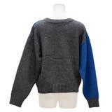 アルパカタッチ配色ニットプルオーバー | A.NATALY | 詳細画像14 