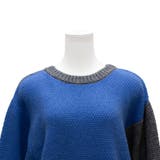 アルパカタッチ配色ニットプルオーバー | A.NATALY | 詳細画像15 