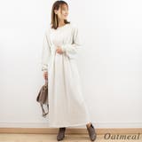 裏毛ウエストタックワンピース | A.NATALY | 詳細画像1