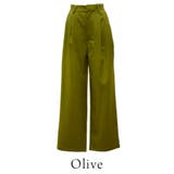 ツイル２タックパンツ | A.NATALY | 詳細画像8 