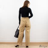 ツイル２タックパンツ | A.NATALY | 詳細画像2 