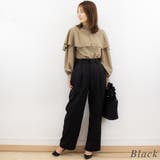 ツイル２タックパンツ | A.NATALY | 詳細画像5 