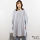 バックボタンフライヘンリースキッパーシャツ | A.NATALY | 詳細画像10 
