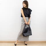 アシメフリルノースリーブブラウス | A.NATALY | 詳細画像8 