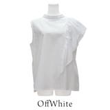 アシメフリルノースリーブブラウス | A.NATALY | 詳細画像9 