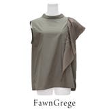 アシメフリルノースリーブブラウス | A.NATALY | 詳細画像10 