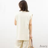 リネンライクスラブVネックプルオーバーベスト | A.NATALY | 詳細画像1 