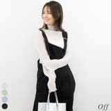 オフ | シアープリーツサムホールハイネックトップス | A.NATALY