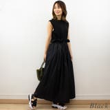 天竺×ワッシャードッキングワンピース | A.NATALY | 詳細画像1 