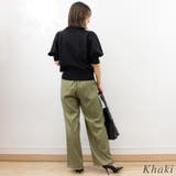 リネンライクスラブタックパンツ | A.NATALY | 詳細画像6 