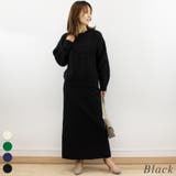 ブラック | ブロックチェックタイトスカート | A.NATALY