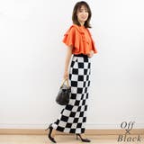 ブロックチェックスカート | A.NATALY | 詳細画像1