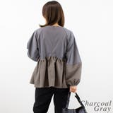 アーケードフクレジャガードペプラムブラウス | A.NATALY | 詳細画像5 