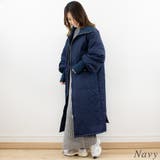 リブスタンドカラーロングダウン | A.NATALY | 詳細画像1 