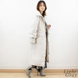 リブスタンドカラーロングダウン | A.NATALY | 詳細画像5 