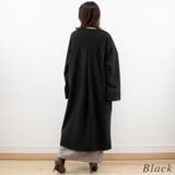 ビッグストール付ノーカラーコート | A.NATALY | 詳細画像12