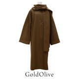 ビッグストール付ノーカラーコート | A.NATALY | 詳細画像14